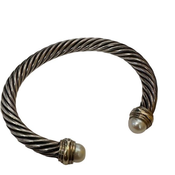 David Yurman Pearl Cable Bracelet - Picture 2 of 8